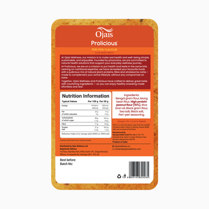 PROTEIN THINS CREAM & ONION AND PERI PERI [GLUTEN-FREE]- 6 PACKETS