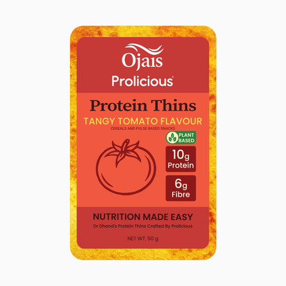 PROTEIN THINS- MIXED FLAVORS- 6 PACKETS (2 GARLIC & HERB, 2 TANGY TOMATO, 1 CUMIN SEED, 1 FENUGREEK)