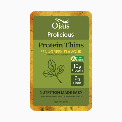 PROTEIN THINS- MIXED FLAVORS- 6 PACKETS (2 GARLIC & HERB, 2 TANGY TOMATO, 1 CUMIN SEED, 1 FENUGREEK)