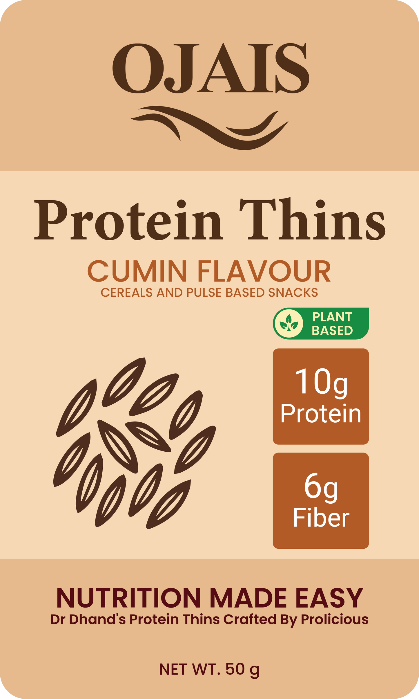 PROTEIN THINS- MIXED FLAVORS- 6 PACKETS (2 GARLIC & HERB, 2 TANGY TOMATO, 1 CUMIN SEED, 1 FENUGREEK)