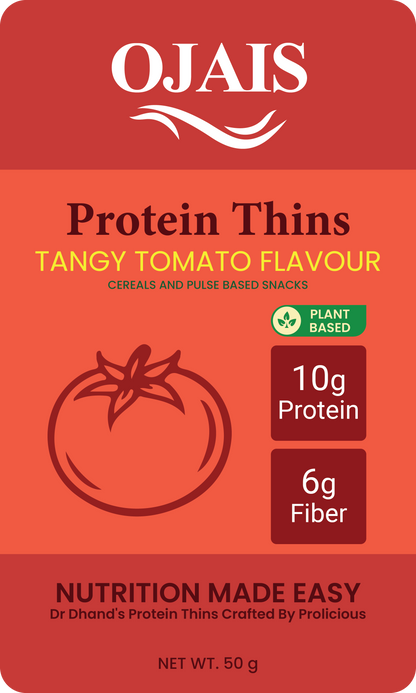 PROTEIN THINS- MIXED FLAVORS- 6 PACKETS (2 GARLIC & HERB, 2 TANGY TOMATO, 1 CUMIN SEED, 1 FENUGREEK)