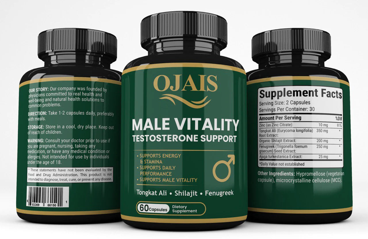 MALE VITALITY TESTOSTERONE SUPPORT