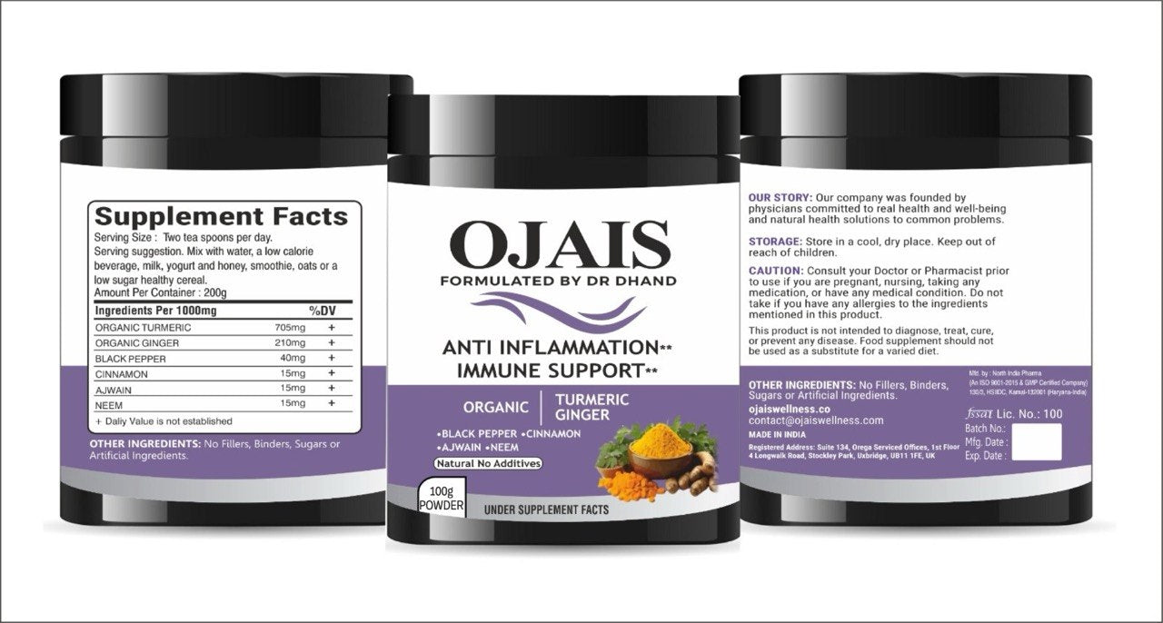 INFLAMMATION & IMMUNE SUPPORT POWDER 100g